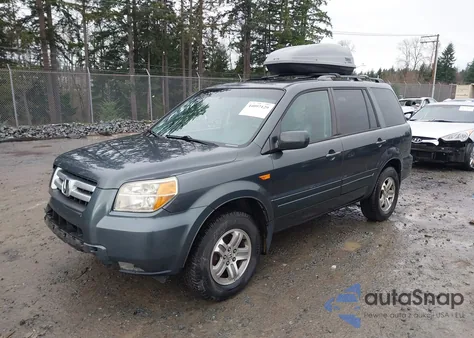 2006 Honda Pilot Ex-L z USA, uszkodzony, nr VIN 2HKYF18726H537585